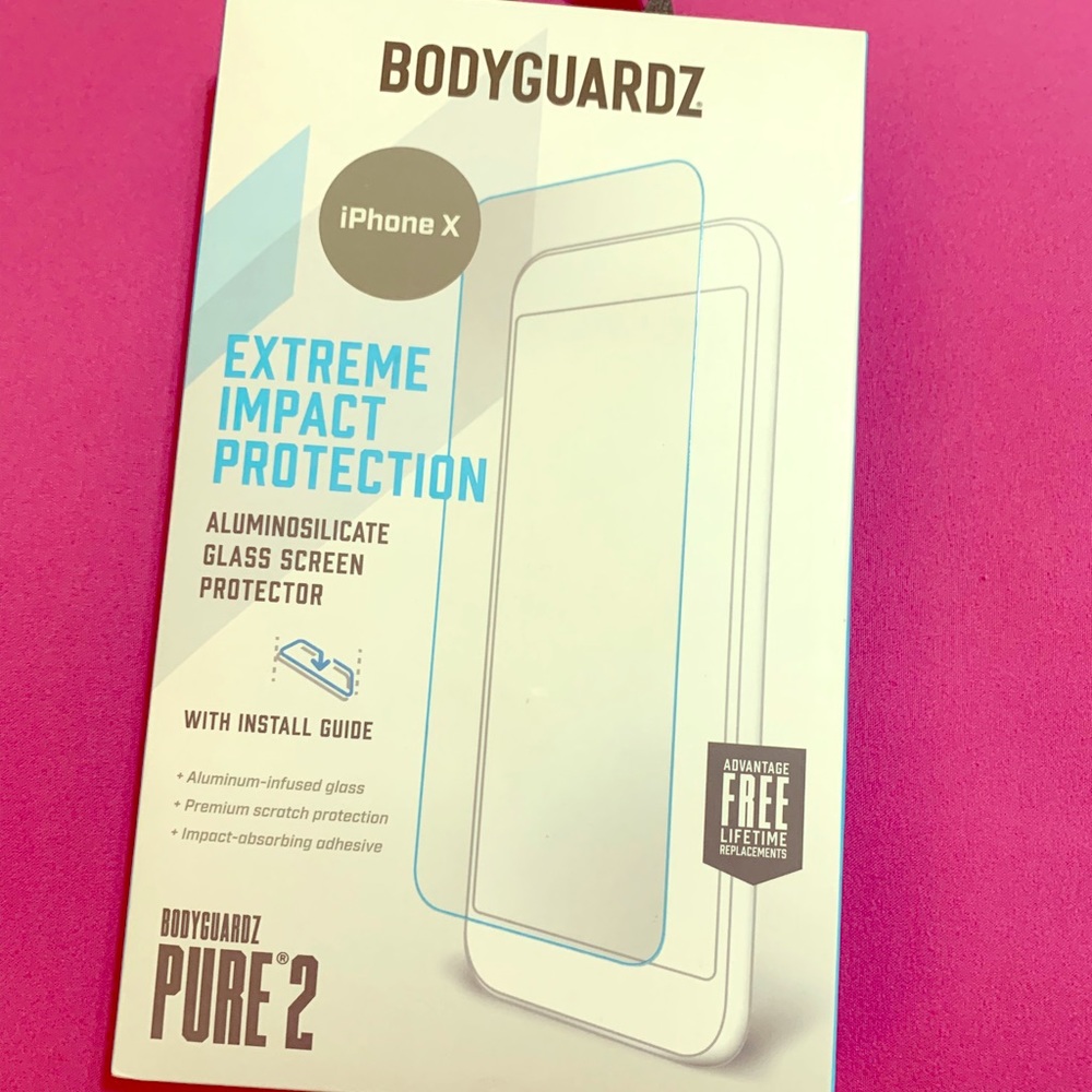 Screen protector for iPhone X